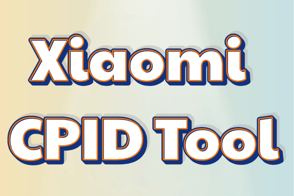 Xiaomi CPID Tool Add Credit - Existing User